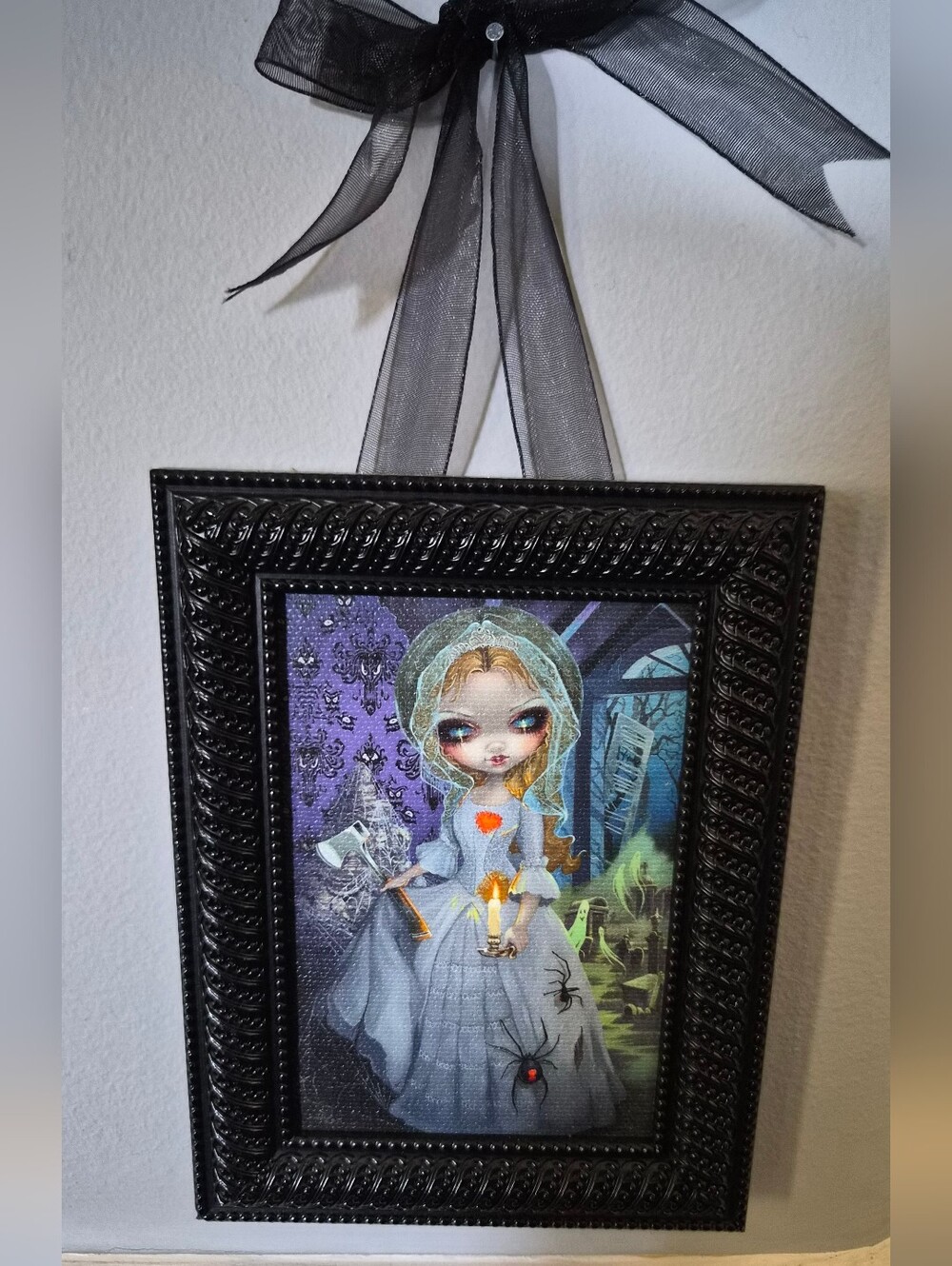 Disney WonderGround Mini Canvas "The Bride Returns" by Jasmine Becket-Griffith